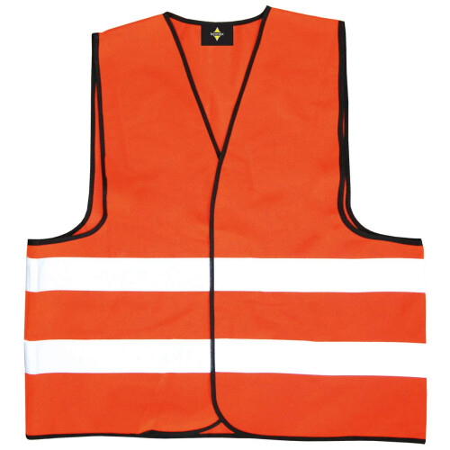 FUFSAWS Korntex High Visibility Vest Standard Black Hem