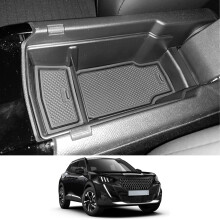 CDEFG Peugeot 208 E-208 2008 E-2008 2020-2024 2025 Car Centre Console Armrest Collection Tray Car Multifunctional Storage Box Organiser e 2008