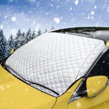 Car Windscreen Cover,Windshield Cover For Winter,Snow Cover Waterproof Dustproof,Sun UV Snow Ice Frost Guard for Cars,SUVs,Vans,Truck,etc.(Standard