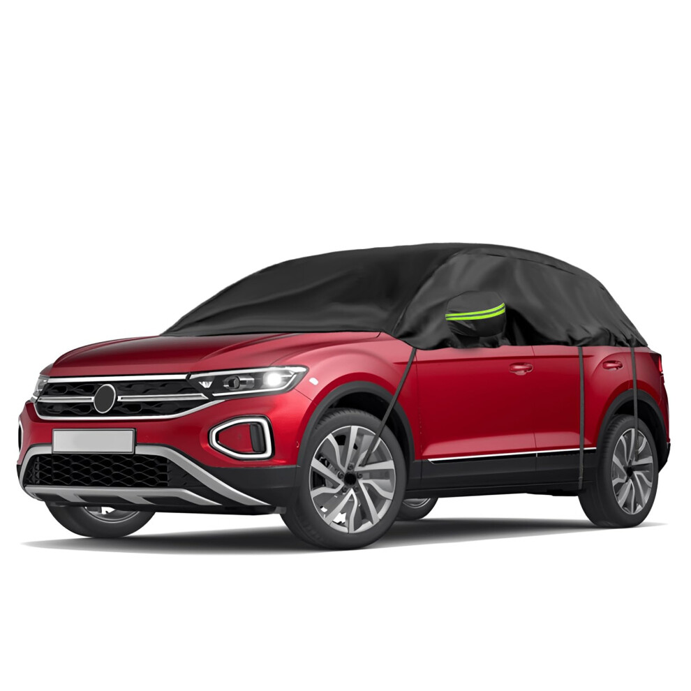 Car Cover Waterproof Replacement For Vw T-Roc 2017-2023, Half Garage Uv Resistant Half Car Cover Dustproof Snowproof Outdoor Indoor 5051226151521