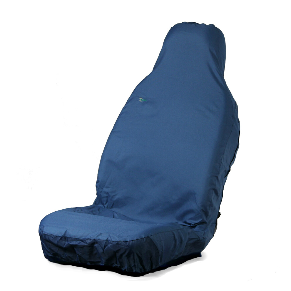 Town And Country Covers 3Dfblu 3D Universal Front Seat Cover - Blue 5051224074358
