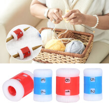 Plastic Knit Counter Stitch Marker Row Ring Sewing Tool Accessories (2xL 2xS)