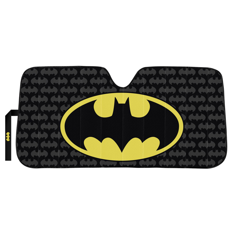 Plasticolor 003713R01 Batman Accordion Style Car Truck Suv Front Windshield Sunshade 5051224069484