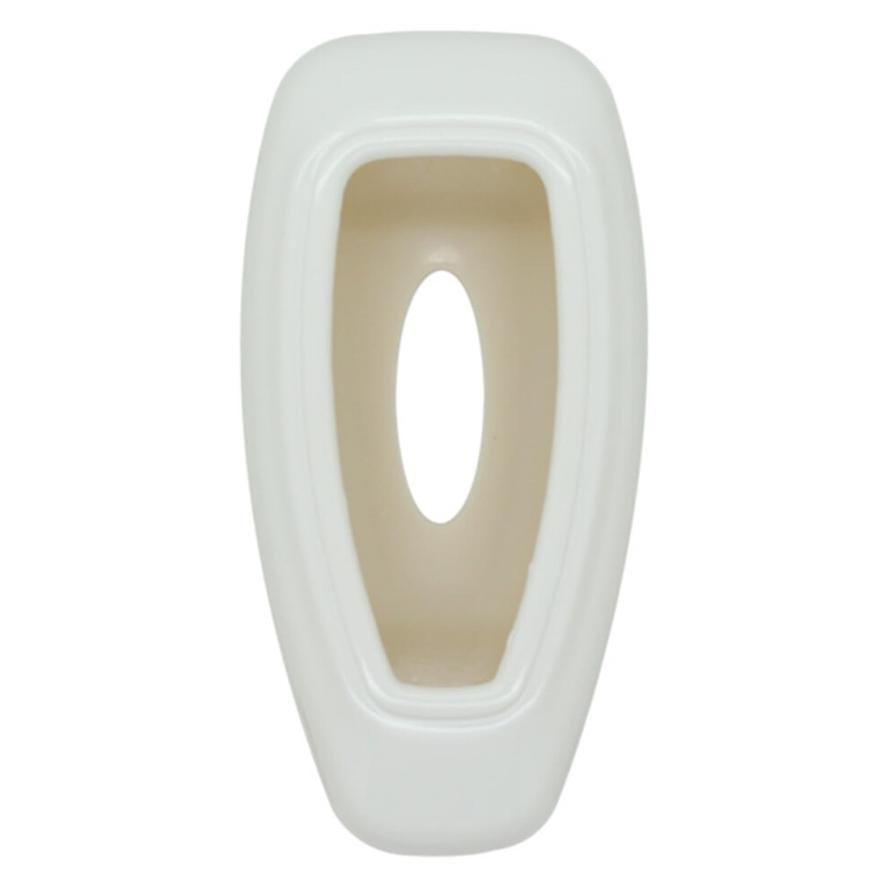 Brovacs Paint Pvc Colour Shell Cover Abs Hard Case Holder Compatible With Ford Smart Remote Key Fob Sv0702 White 5051224071296