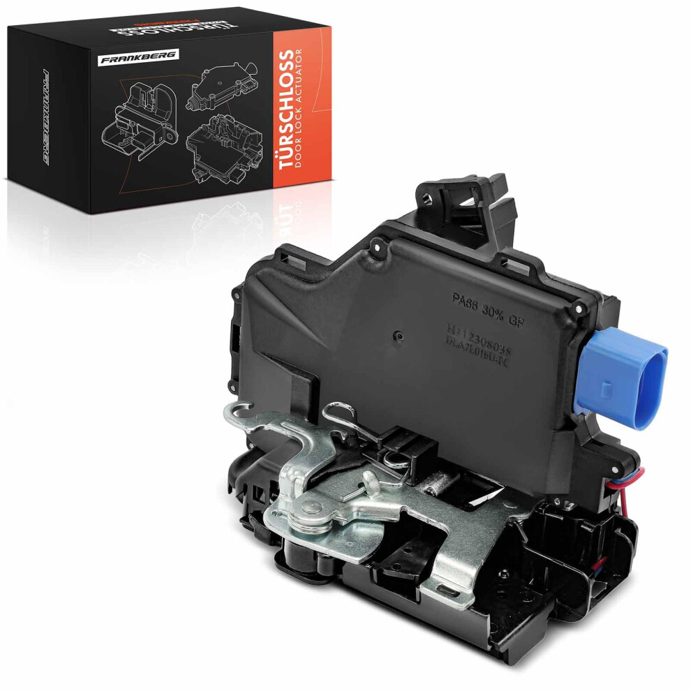 Frankberg Door Lock Actuator Rear Right Compatible With Toledo 5P2 Octavia 1Z3 1Z5 Golf 5M1 1K1 Aj5 J-E-T-T-A 1K2 162 T-O-U-A-R-E-G 7La T-O-U-R-A-N 5051226172649