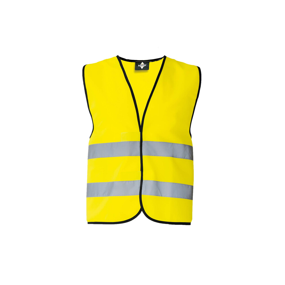 Korntex Kxvrg3xl High Visibility Vest - 4 Reflective Strips Yellow/Orange 5051226138003