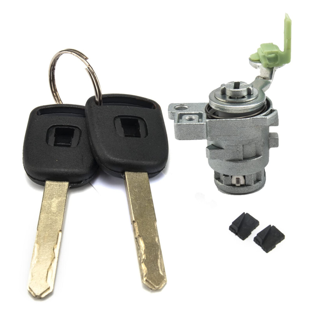 3Mirrors Left&Driver Door Side Lock Cylinder W/ 2 Keys Compatible With 2003 2004 2005 2006 2007 Honda Accord 4 Doors 72181-Sda-A11 5051226168345