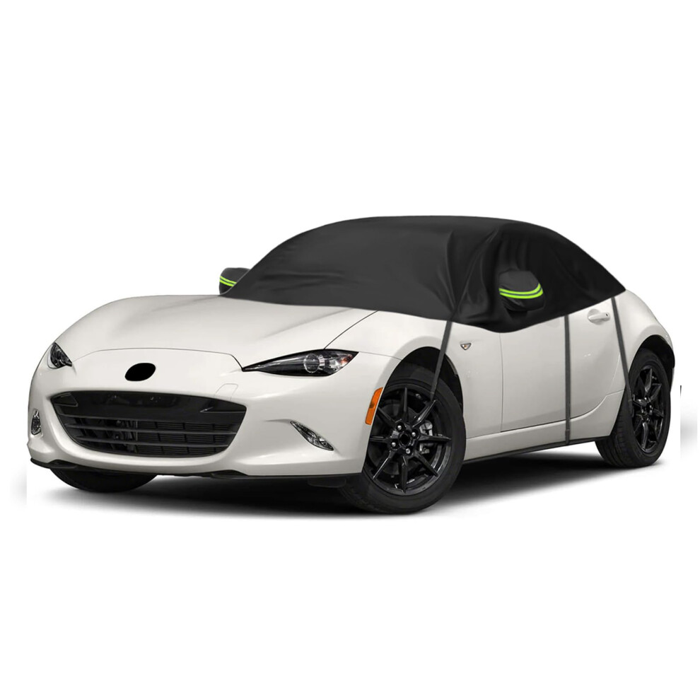 Car Cover Waterproof Replacement For Mazda Mx-5 2015-2025, Half Garage Uv Resistant Half Car Cover Dustproof Snowproof Outdoor Indoor 5051224070893