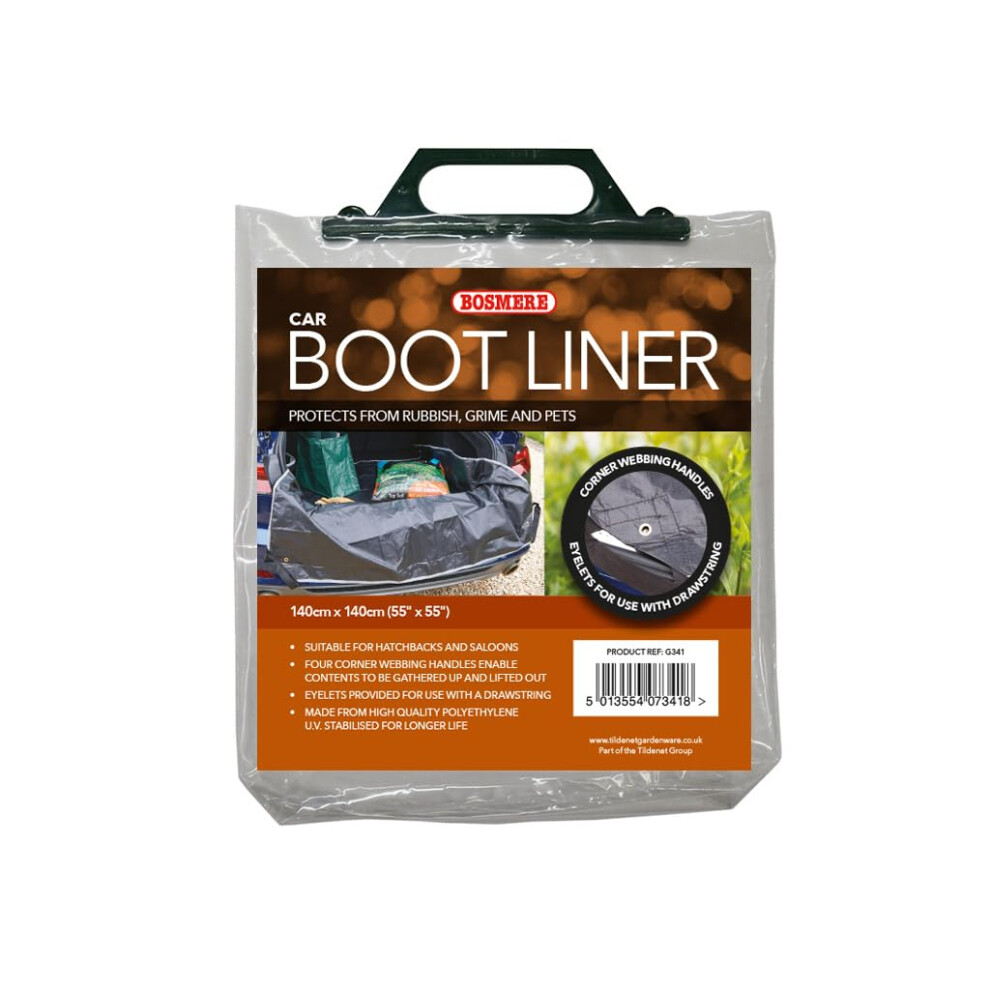 Bosmere G341 Car Boot Liner Green 5051226163425