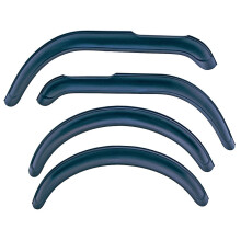 OMIX 11601.01, Factory Style Fender Flare Kit for 1955-1986 CJ Models, Black