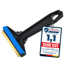Ice Scraper for Car Windscreen - Brass Car Ice Scraper - Murska - fast, effortless & easy - Premium HIPS - Brass Blade Windscreen Scraper for Car