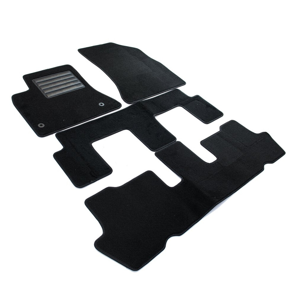 Mdm Sp-595 Floor Mats Velour Car Mat Suitable For Citroen C4 Grand Picasso I 7 Seats 10.2006 > 06.2013 5051224077748