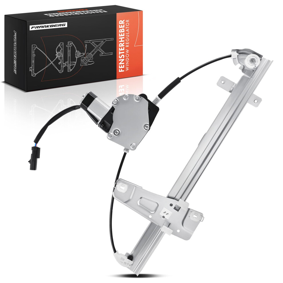 Frankberg Window Regulator With Motor Front Left Passenger Side Compatible With Grand Cherokee Wg All Engine Suv 2001-2004 Grand Cherokee Wj All 5051226134838