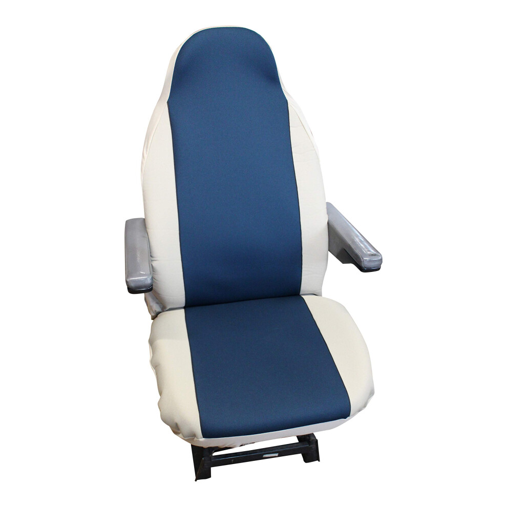 Carseatcover-Uk Luxury Motorhome Seat Covers[Universal Fit] [Choice Of 10 Fabrics] (Jelly ) Blue 5051224079346