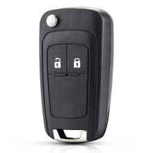 HooRLZ Vauxhall Key Fob Cover Replacement Compatible with Insignia Opel Astra Meriva Corsa Zafira Mokka Vectra Adam Chevrolet Orlando Cruze Car Key