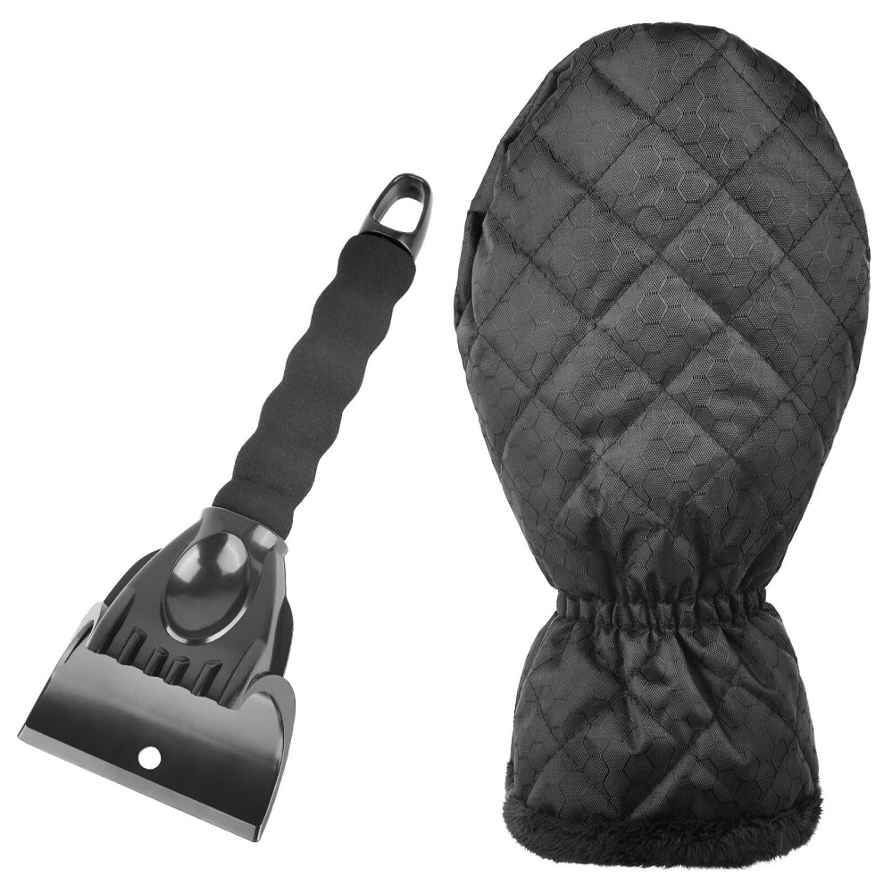 Mulor Ice Scraper With Glove For Car Windscreen For De-Icing Defrosting Snow Removal 5051226207266