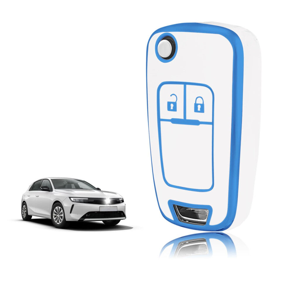 Toomume Car Key Cover Tpu, Car Key Case Fit For Chevrolet Trax Opel Vauxhall Adam Astra Corsa Meriva Mokka Movano Zafira Tourer Buick, Protective Key 5051224078202