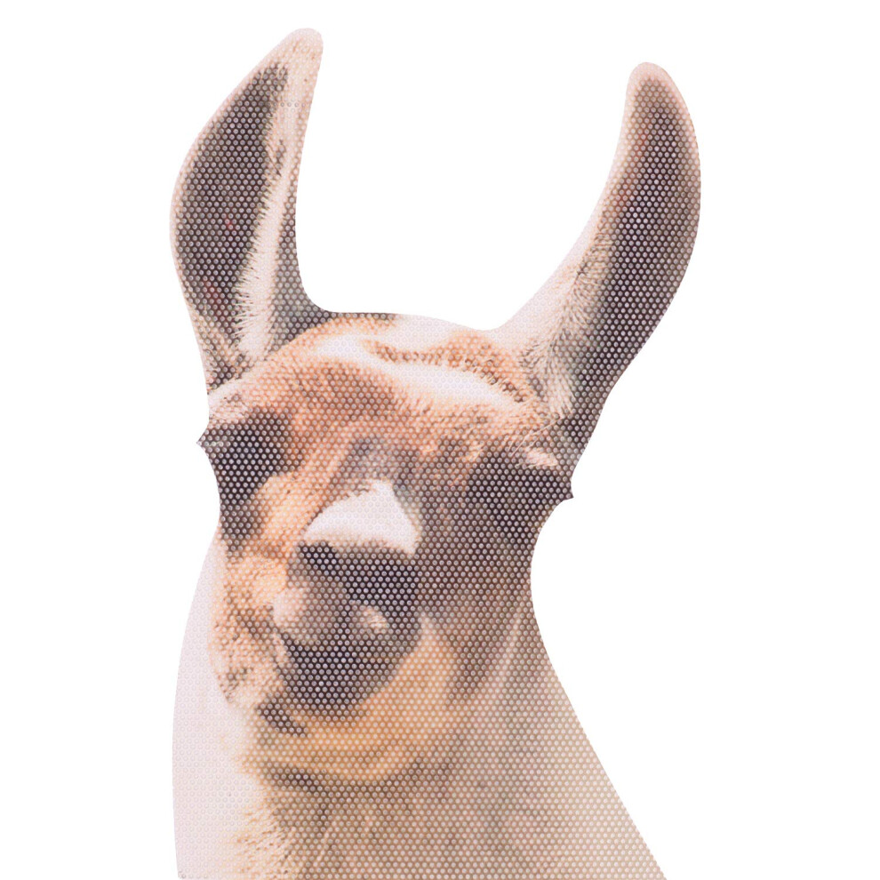 Thumbs Up Ride With Lama - Window Sticker Lama Car Window Sticker 5051226154300