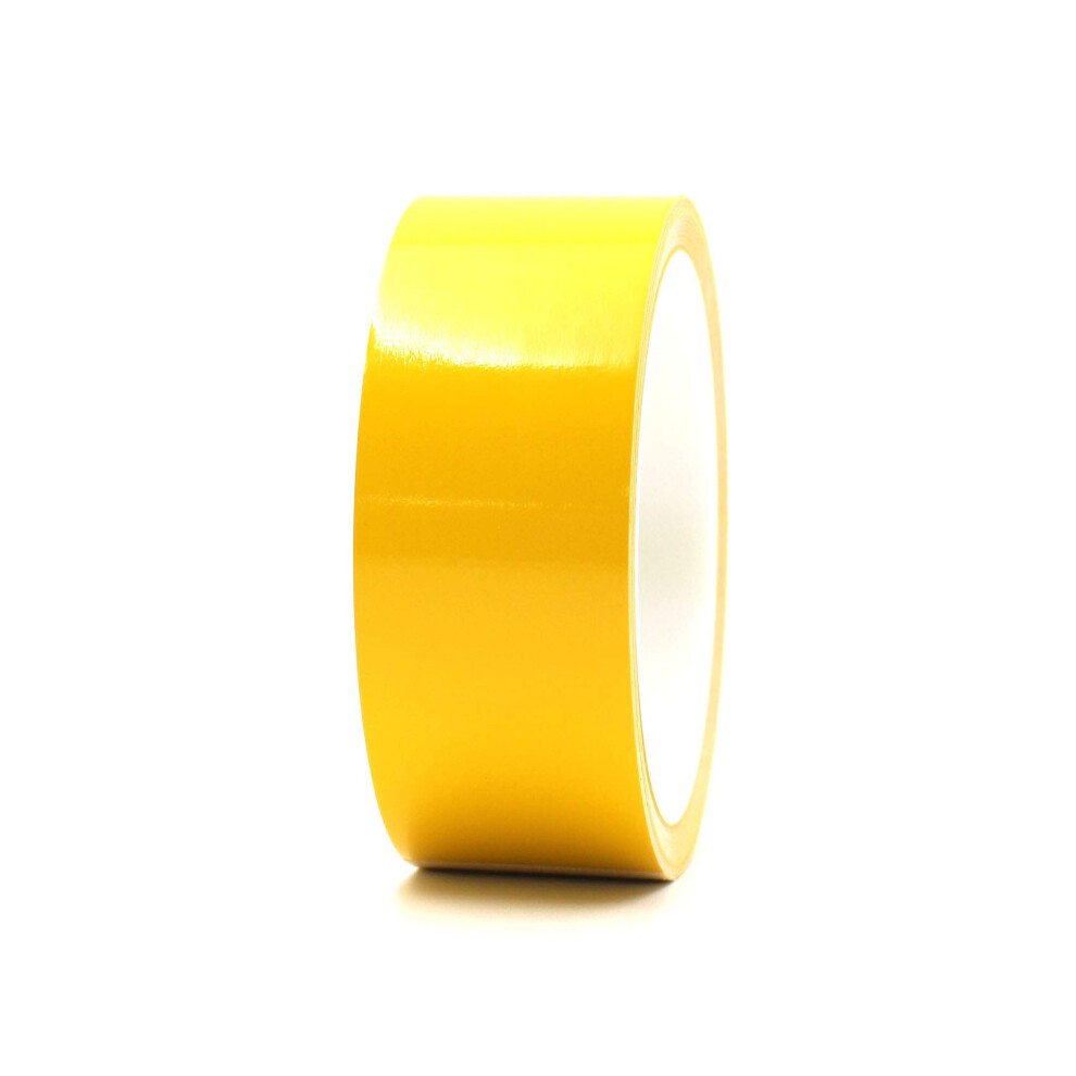 Finest Folia Decorative Strips, 10M X 50Mm, Self-Adhesive, Weather-Resistant, Pvc, Universal Use Yellow 5051226211256