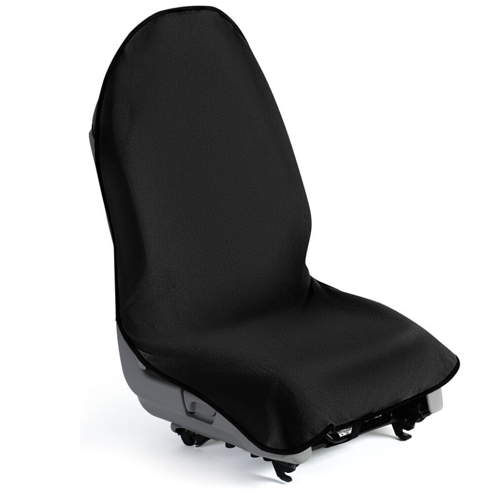 Lebogner Waterproof Sweat Towel Car Seat Cover For Post Gym Workout, Running, Swimming, Beach And Hiking, Universal Fit Anti-Slip Bucket Seat 5051226140723