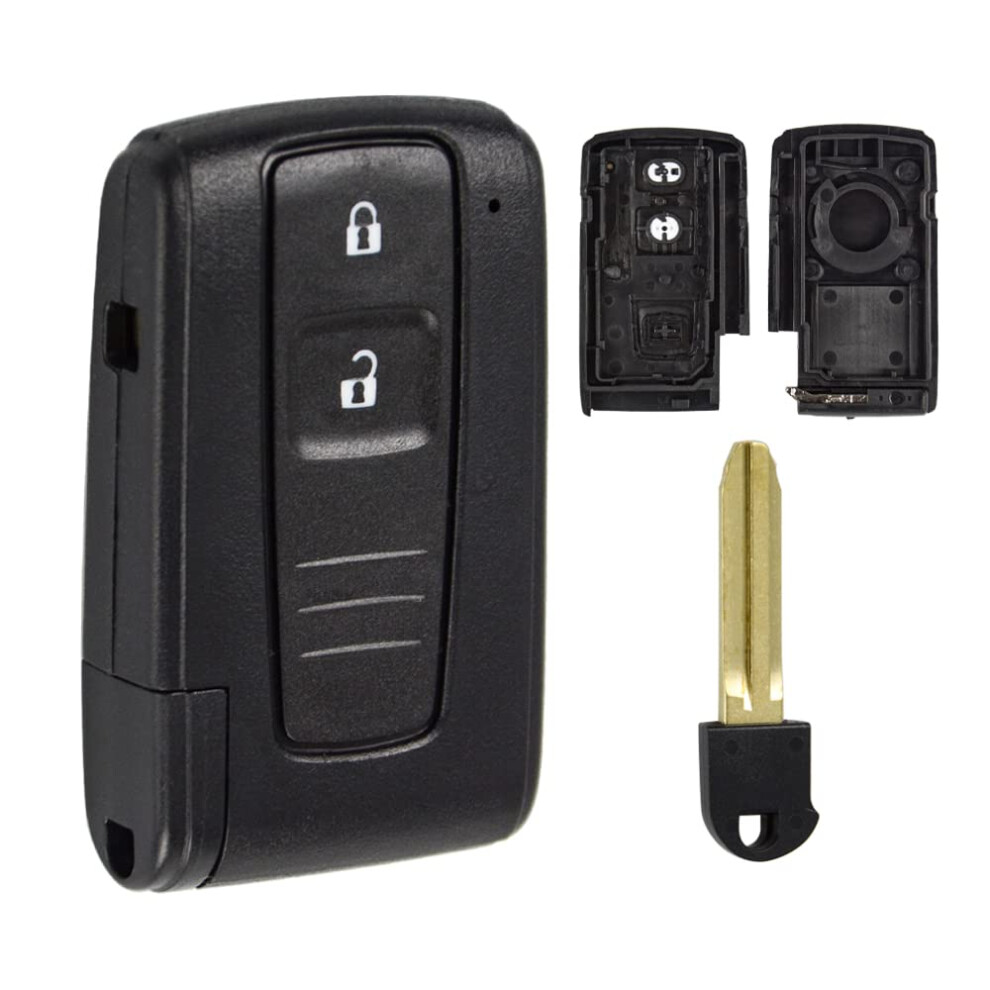 Remote Car Key Shell For Toyota Prius 2004-2009 Corolla Verso Camry 2 Button Replacement Smart Car Key Case Cover Fob 5051226203008