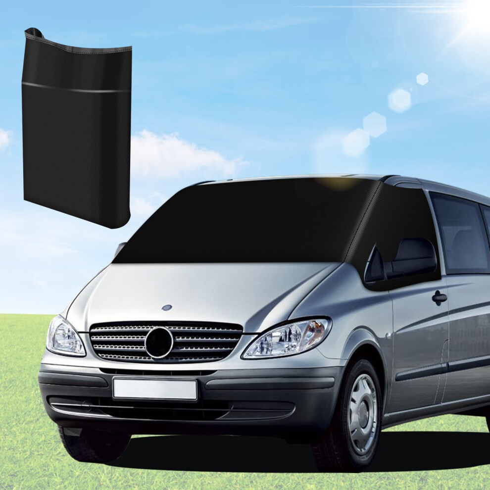 Maxearn Windscreen Wrap For Vito W639 & W447, Luxury 600D Oxford Car Front Windshield Cover, 100% Blackout, Waterproof, Weatherproof, Anti-Uv, Frost 5051226130113
