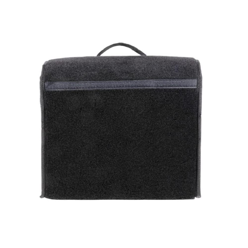 +Decker Boot Organiser - 29 X 15 X 30 Cm - With Velcro - Handle - Black 5051226182433