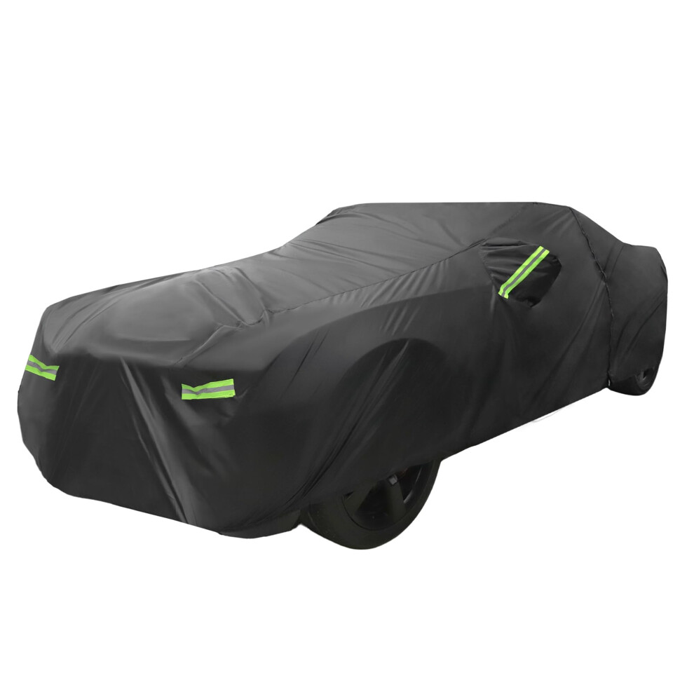 X Autohaux Durable Car Cover For Dodge Challenger (2008-2023) - Waterproof, Uv-Resistant, And All-Weather Protection With Zipper 5051224082643