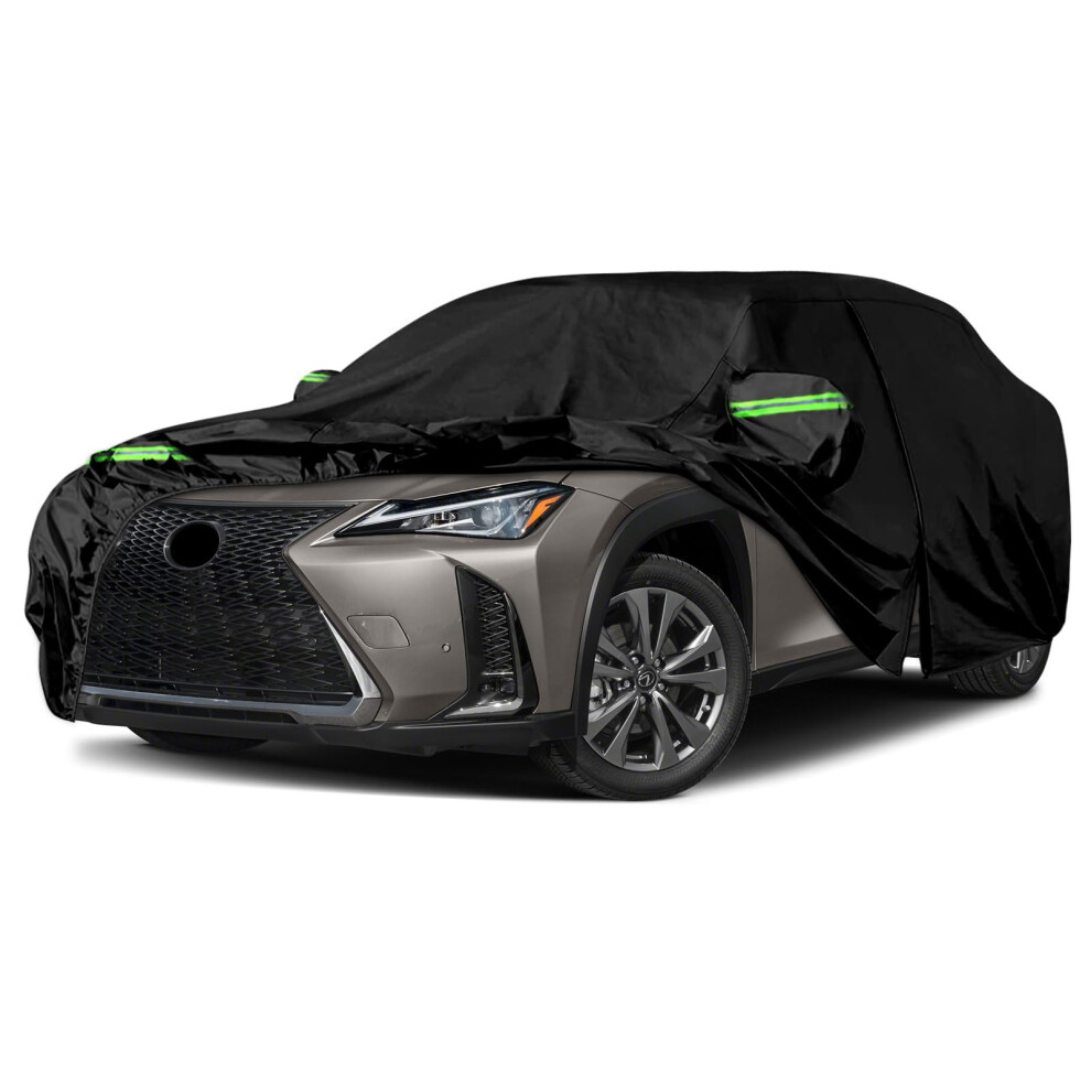 Sportuli Waterproof Car Covers Replace For 2019-2024 Lexus Ux 200 Ux250h Ux300e, 6 Layers All Weather Car Cover With Zipper Door & Windproof Bands For 5051224082629