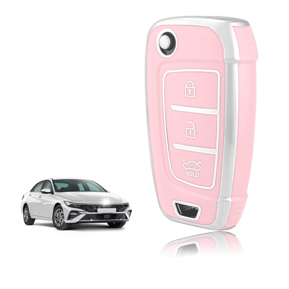 Toomume Car Key Cover Tpu, Car Key Case Fit For Hyundai I30 Ix35 I30n Kona Tucson Nx4 Elantra Accent Solaris Sonata Creta Verna, Protective Key Fob 5051224080007
