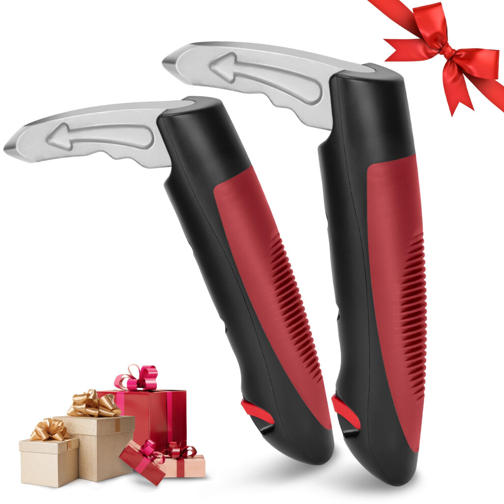 Ninemax Car Door Handle For Elderly Disabled, Handly Car Handle Assist Mobility Aid, Assistance Support Portable Helping For Disability,2 Pack(Red) Red 5051224082452