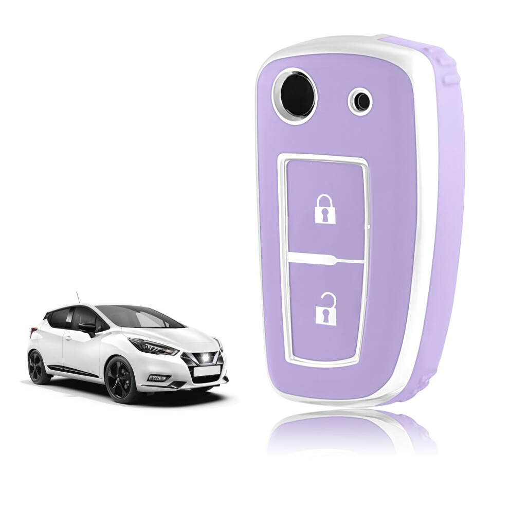 Toomume Car Key Cover Tpu, Car Key Case Fit For Nissan Micra K14 Qashqai J11 Juke F15 Xtrail T32 Pulsar C13 Rogue Murano Maxima Altima, Protective Key 5051224079964