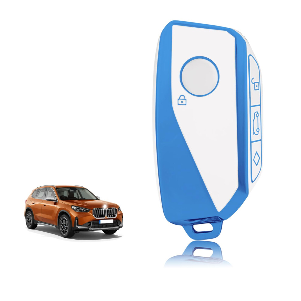 Toomume Car Key Cover Tpu, Car Key Case Fit For Bmw 2/3/5/7 Series U06 X1 U11 X2 U10 X4 X5 X6 X7 Xm Ix Ix1 I4 I5 I7 M3 M5 G05 G07 G70 G81, Protective 5051226203442