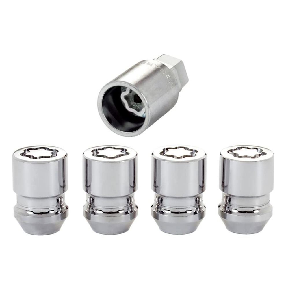24157Su Wheel Lock Nuts Su M12 X 1,5, Cone Seat, Overall Length 32,5 Mm, Hex Size 19Mm, Key Diameter 27,7 Mm 5051224086641