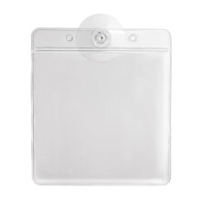 BITS4REASONS - Universal Ticket License Permit Badge Holder Reusable Holder TRANSFERABLE NO Glue and Therefore NO Residue FITS Many Including NHS