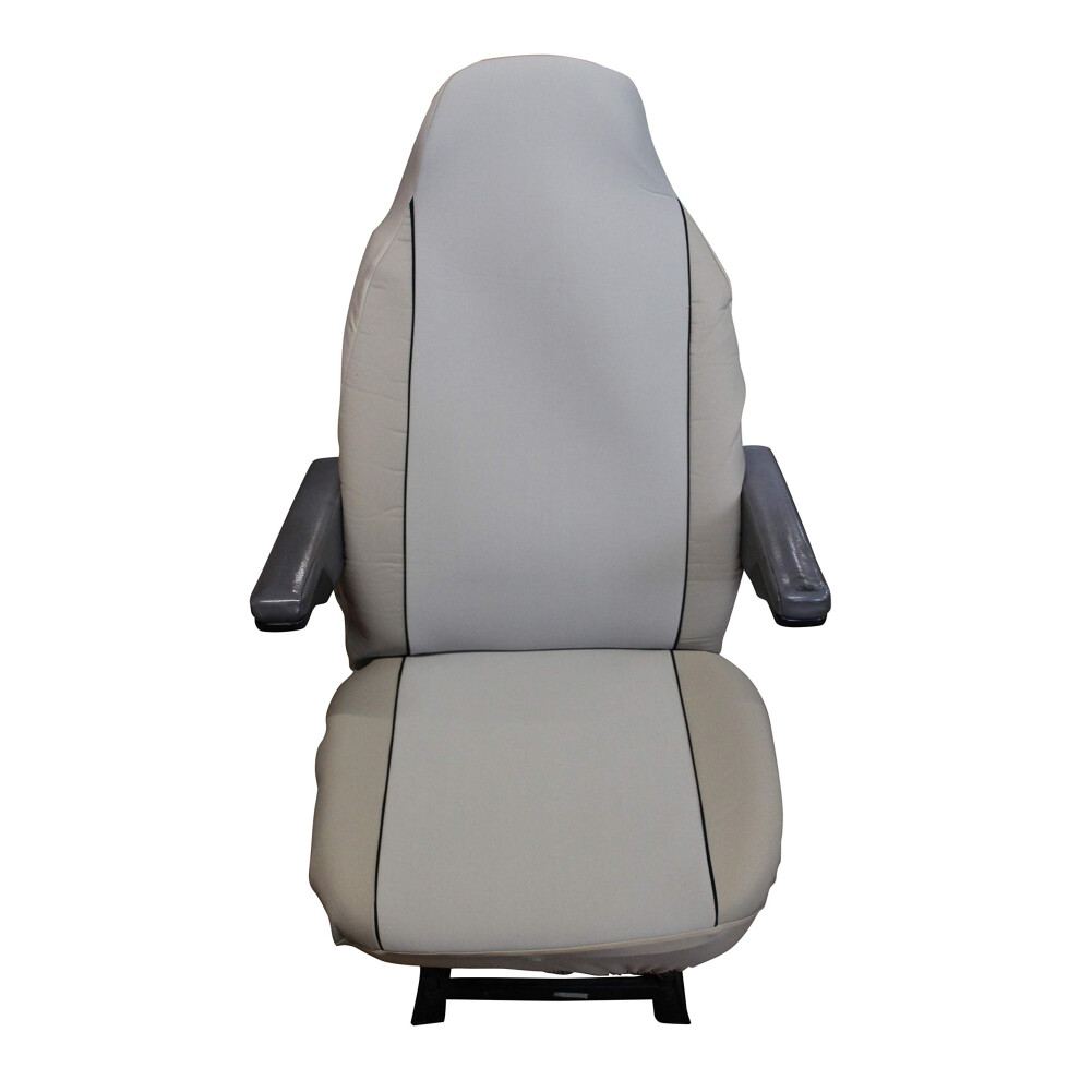 Carseatcover-Uk Motorhome Seat Covers [Universal Fit] [Choice Of 10 Fabrics][Plain ] Beige 5051224090266