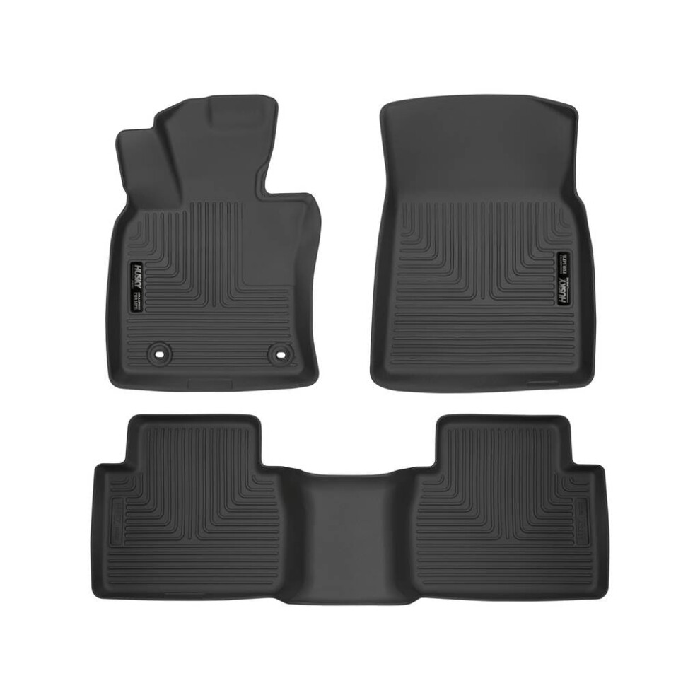 Husky Liners 95731 Front And 2Nd Seat Floor Liner (Fits 18-18 Camry) Black 5051224087044