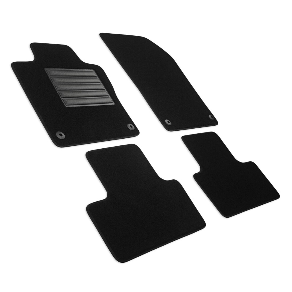 Mdm Sp-7531 Floor Mats Velour Car Mat Suitable For Volvo Xc60 Ii (Also T8 Plug-In Hybrid) 07.2017 5051224086931