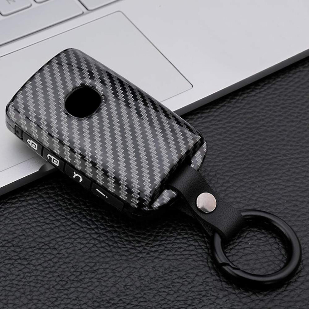 Ontto For Mazda 3 Alexacar Key Cover Keyring For Mazda 3 Cx-30 Cx-5 Cx-9 Mazda 3 Sedan 2019 2020 Key Fob 4 Buttons Accessories Remote Key Shell 5051224086603