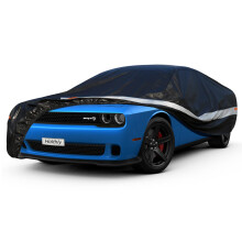 Holthly 10 Layers Coupe Car Cover Waterproof All Weather for Automobiles,100% Waterproof Outdoor Car Covers Rain UV Protection. Custom Fit for Dodge