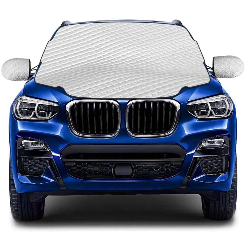 Car Windscreen Cover For Winter,Windscreen Covers Frost,Magnetic Snow Cover With Side Wing Mirror Cover,Frost Guard Windshield Cover For Cars,Suvs And 5051226208133