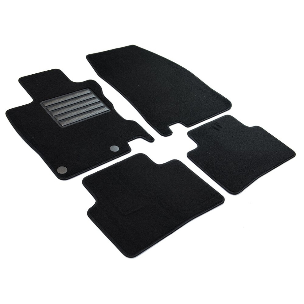 Mdm Sp-5137 Floor Mats Velour Car Mat Suitable For Renault Kadjar 06.2015 5051224091744