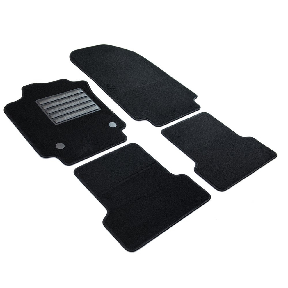 Mdm Sp-4249 Floor Mats Velour Car Mat Suitable For Renault Captur I 2013 > 12.2019 5051224091799