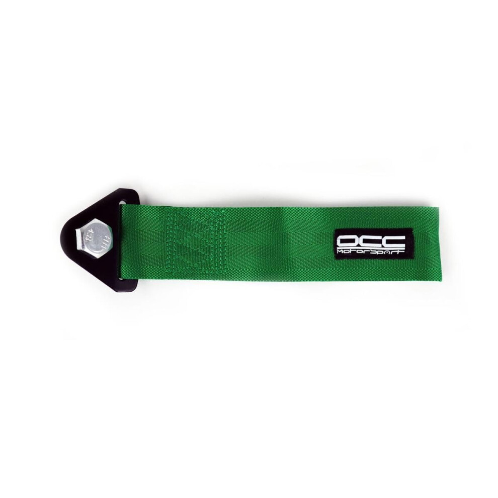 Occ Motor Sport Tow Strap Green 5051226178283