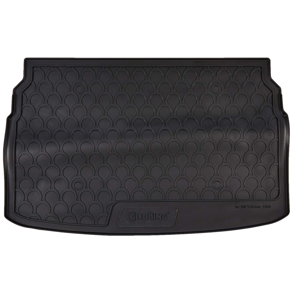 Gledring Rubbasol (Rubber) Boot Mat Compatible With Volkswagen T-Cross 2019- (Lower Variable Floor) 5051224095094
