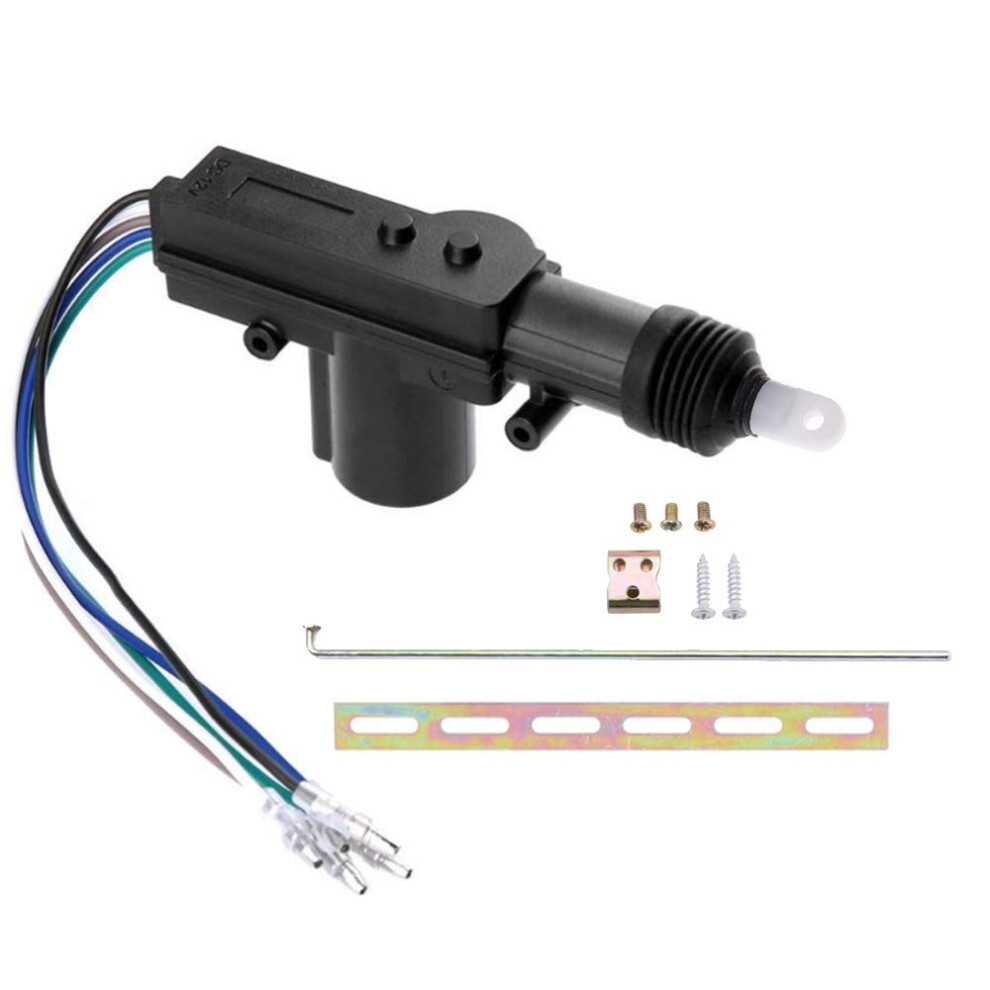 Etopar Car Motor Universal Heavy Duty High Power Door Lock Actuator 5 Wire Cable 12V Central Locking Door System 5051224092567