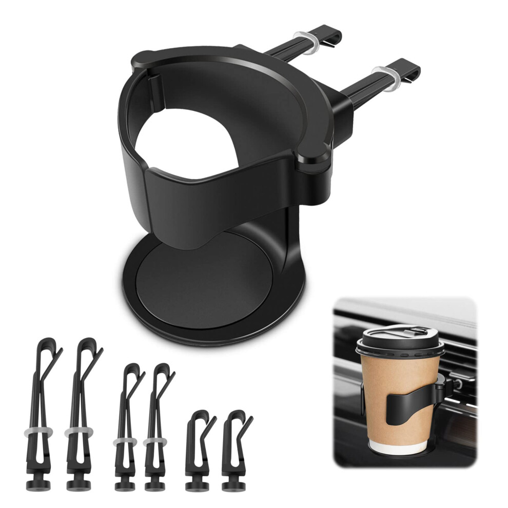 Car Cup Holder, Esteopt Universal Car Drink Cup Holder, Adjustable Car Air Conditioner Vent Drink Holder, Water Bottle Holder, Drink Stand (1Pcs) 5051226176531