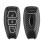 Key Cover Compatible with Ford - Carbon 1