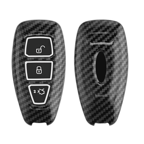 Key Cover Compatible with Ford - Carbon