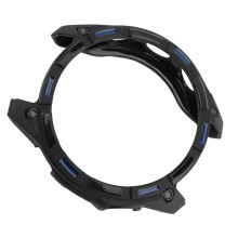 Anti-Scratch TPU Half Cover Watch Bumper for Fenix 8 47mm Black Blue